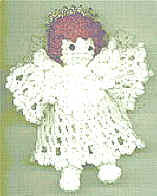 crocheted angel 