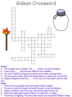 Gideon Crossword Puzzles