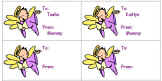 angel gift tags