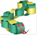snake crafts - Adam and Eve ideas