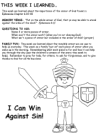 take home sheet