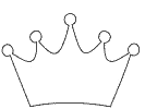 crown coloring pages