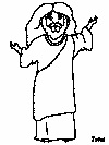 Jesus coloring pages