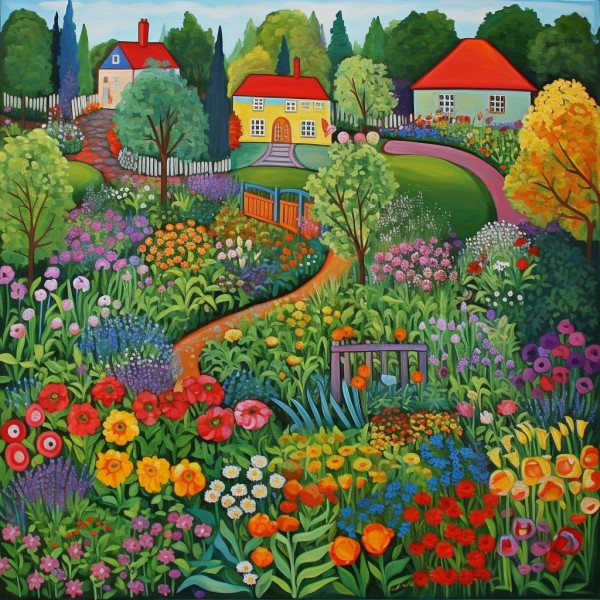 beautiful garden