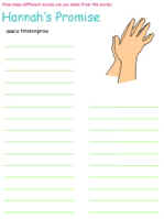 Hannah word mining worksheet