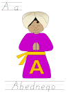 Shadrach, Meshach and Abednego Precursive Tracer Pages