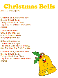 Christmas Bells song printable