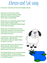 Abram and Lot Song