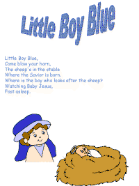 Little Boy Blue with printable template