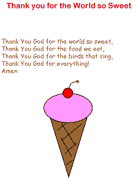 Thank you for the World so Sweet with printable template