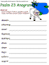 Psalm 23 Games and Puzzles