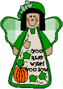 harvest angel paper craft