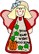 harvest angel paper craft