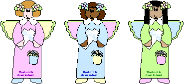 easter angel craft