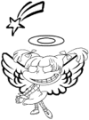 angel coloring pages