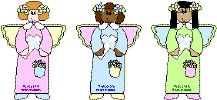 Easter Angels Paper Craft