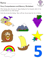 Story Comprehension worksheets