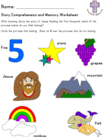 Story Comprehension worksheets