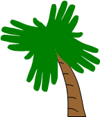 palm tree craft