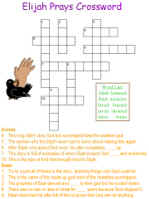 Elijah crossword