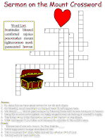 Sermon on the Mount crosswords