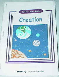 creation mini book