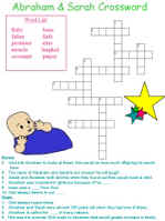 Abram and Sarah worksheets