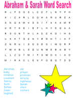 Abram and Sarah worksheets