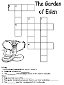 garden of eden crossword