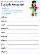 Coat of many colors games and puzzles