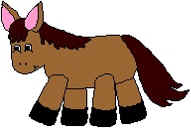 donkey paper craft