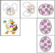 Easter dominos