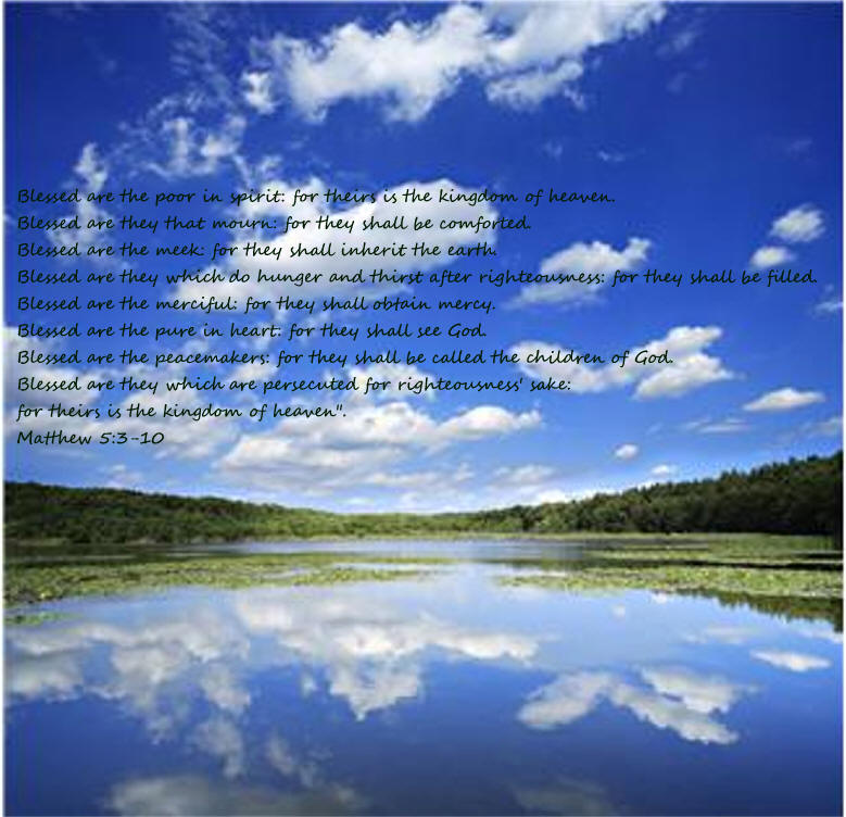Beatitudes wallpaper