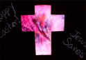 stained glass cross