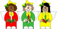 christmas angel paper craft
