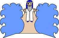 moses and the red sea craft