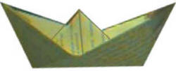 origami boat