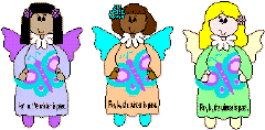 spring angel paper craft