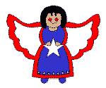 American Angel paper craft for kids