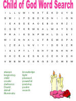 Child of God Word Searches
