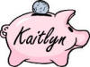 Piggy Bank name tags