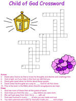 Child of God Crossword puzzles