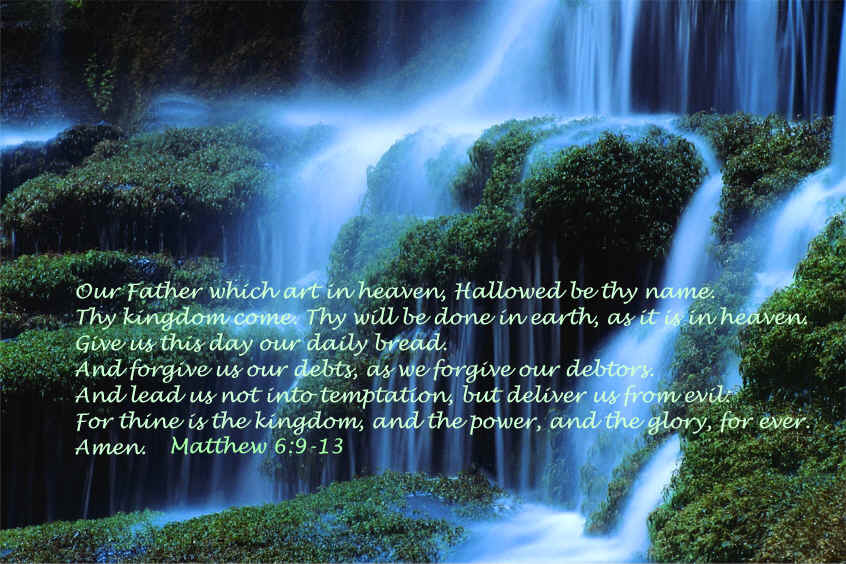 Lord's Prayer Memory Verse - Matthew 6:9-13