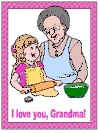 Grandma Coloring pages