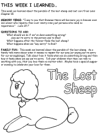 take home sheet