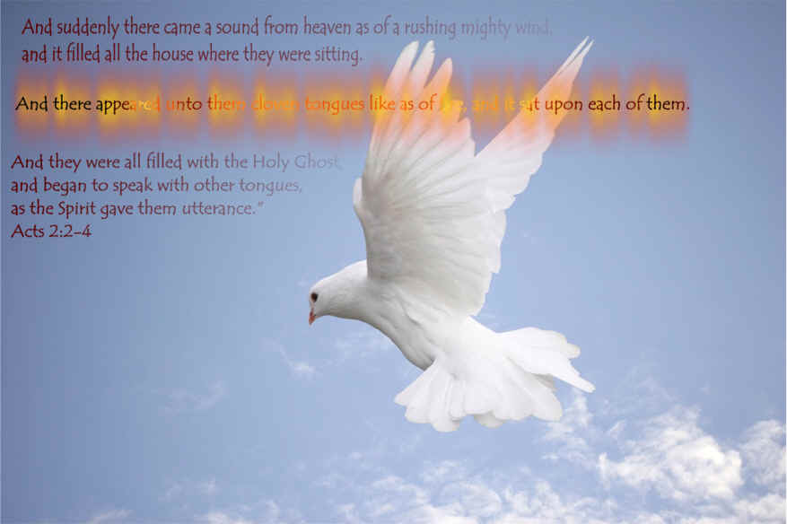 Pentecost Memory Verse - Acts 2:2-4