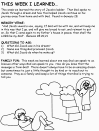 Jacob's Ladder worksheets