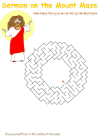 Sermon on the Mount maze