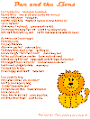 Daniel and the Lions poem