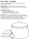 Jacob and Esau worksheets